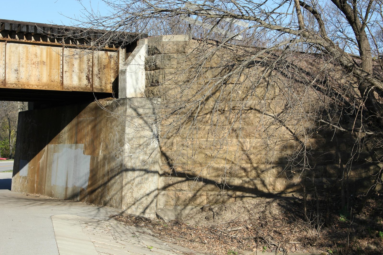 East abutment